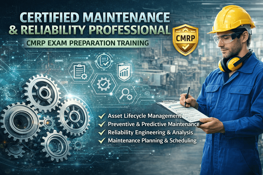 Certified Maintenance and Reliability Professional (CMRP) Certification Training